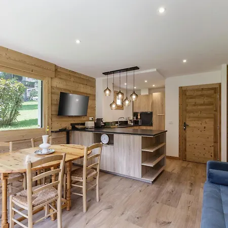 Kv - Moderne 2ch Vue Mtblanc Terrasse Brevent 3mn Chamonix