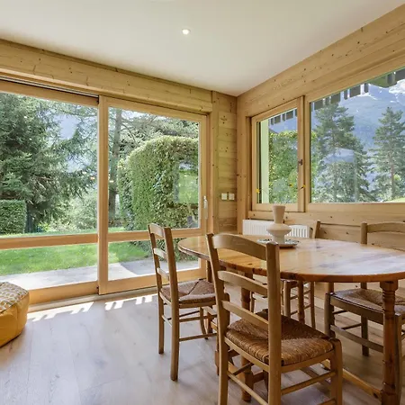 Kv - Moderne 2ch Vue Mtblanc Terrasse Brevent 3mn Lägenhet *