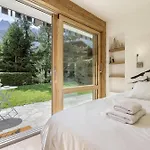 Kv - Moderne 2ch Vue Mtblanc Terrasse Brevent 3mn Шамоні